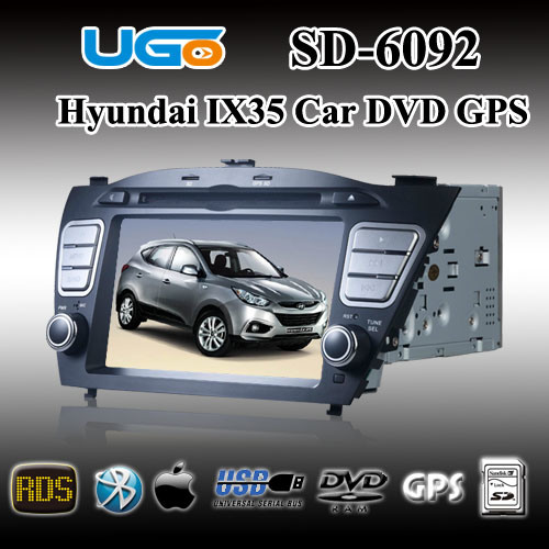 Ugode Car DVD GPS Player for Hyundai IX35 Tucson (SD-6092)
