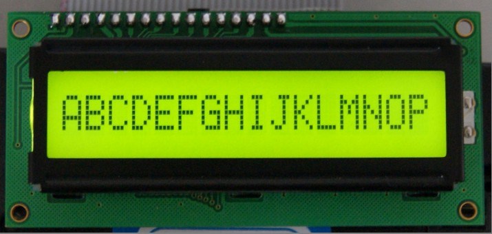 LCD Display (SMC 1601A)