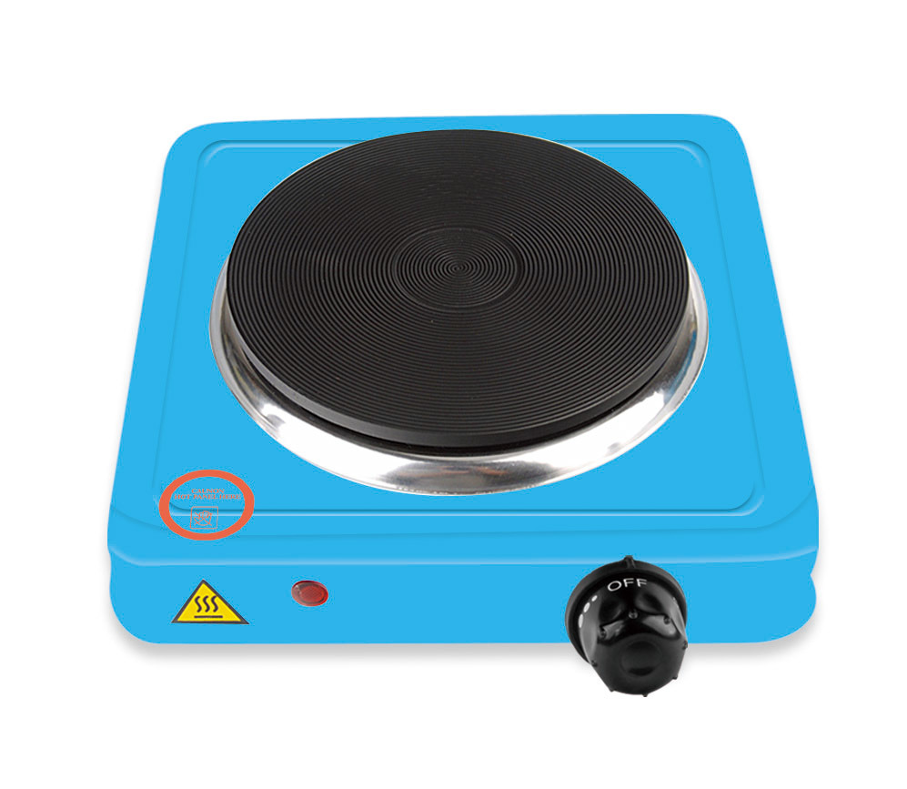Blue Colour 1000W Power Hot Selling Electric Burner