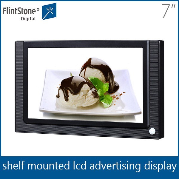 7 Inch Shelf Edge Ad Video Touch Screens