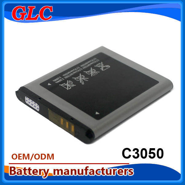 800mAh Phone Battery for C3050 B3210 C3053 F619...
