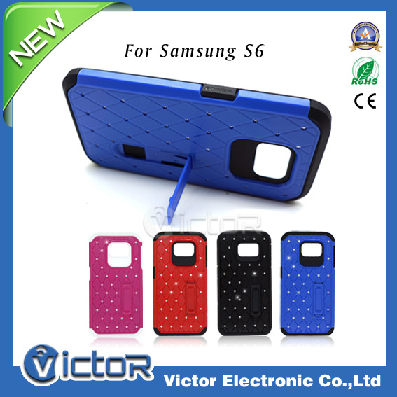 Defender Case with Kickstand for Samsung S6 Edge G9250