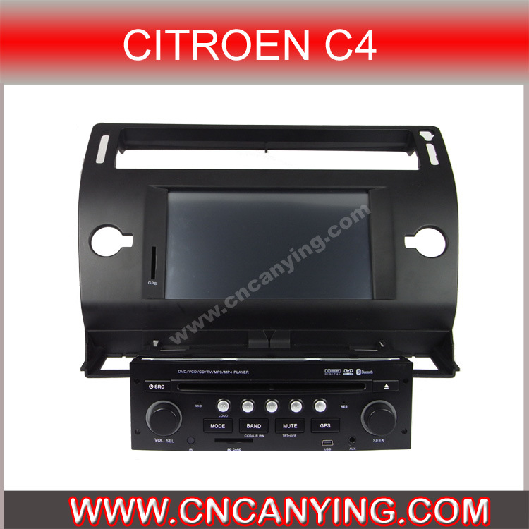 Special Car DVD Player for Citroen C4 with GPS, Bluetooth. (CY-1901)