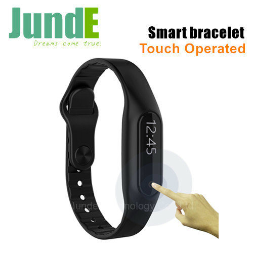Touch Operated Bluetooth Sport Bracelet with Pedometer /Fitness Goal Setting