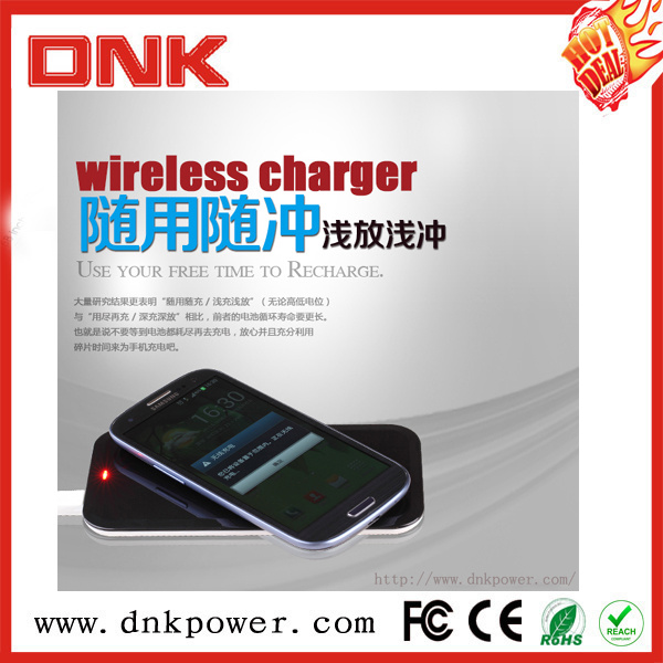 Universal Protable Mini Mobile Phone Travel Qi Wireless Charger