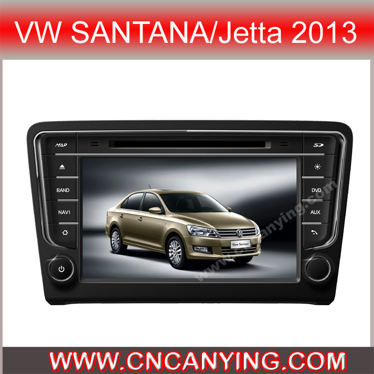 Special Car DVD Player for Vw Santana/Jetta 2013 with GPS, Bluetooth. with A8 Chipset Dual Core 1080P V-20 Disc WiFi 3G Internet (CY-C243)