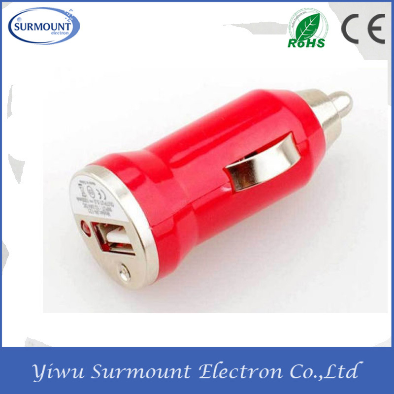 2014 New USB Mini Car Charger for Mobile Phone