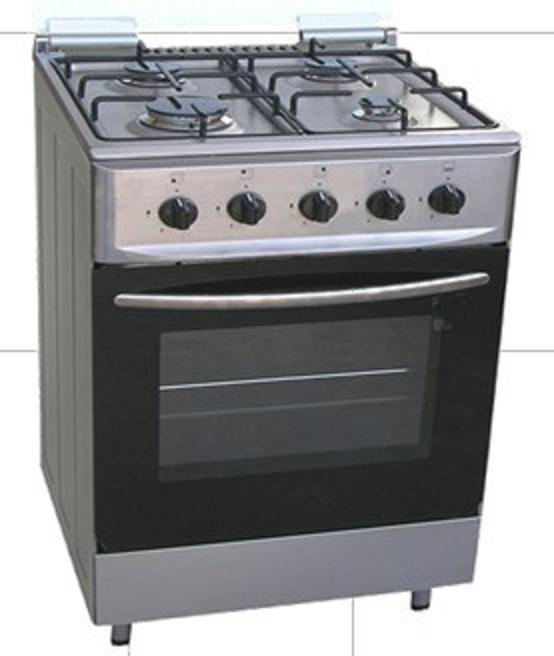 4 Gas Burners Free Standing Gas Cooker with Oven