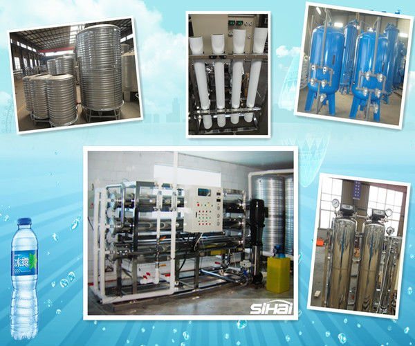 RO System Water Purifier with Water Softener Water Treatment for Mineral Water and Spring Water Production Language Option French