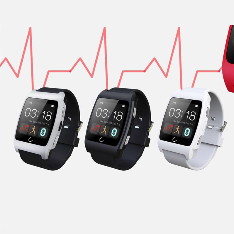 Heart Rate Testing Smart Watch with Logo Available