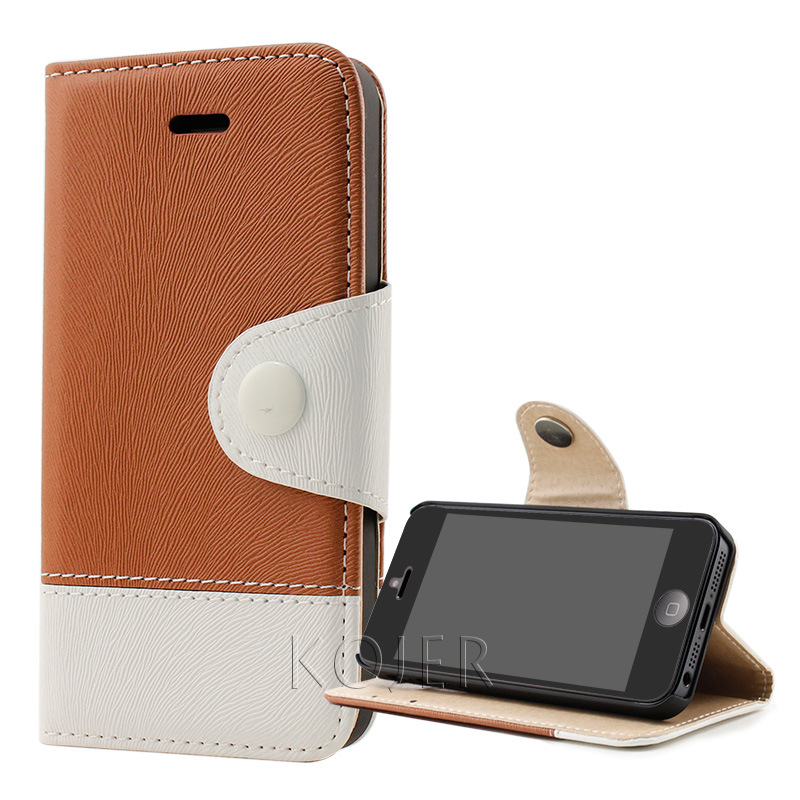 Flip and Wallet Case with Card Slots for iPhone, for Samsung, for Huawei, for Alcatel Mobile Phone Accessory