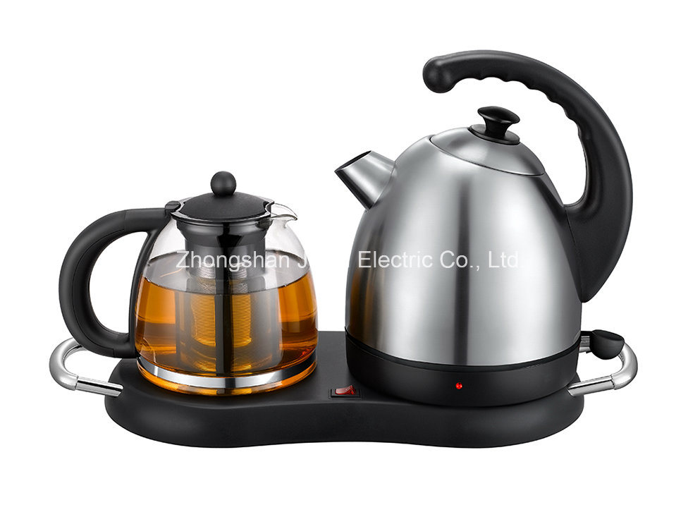 1.7L Stainless Steel 2 in 1 Tea Maker (Tea Pot and Kettle) [T9]