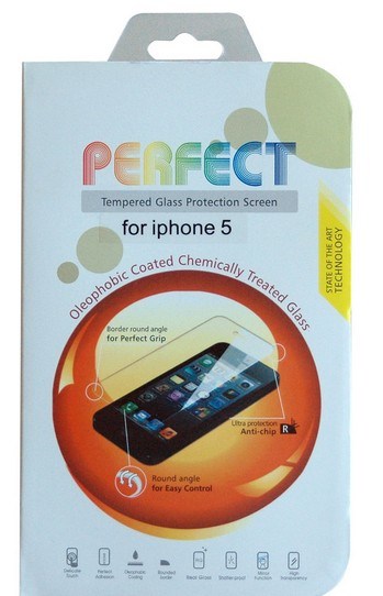 Tempered Glass Screen Protector for iPhone 5s
