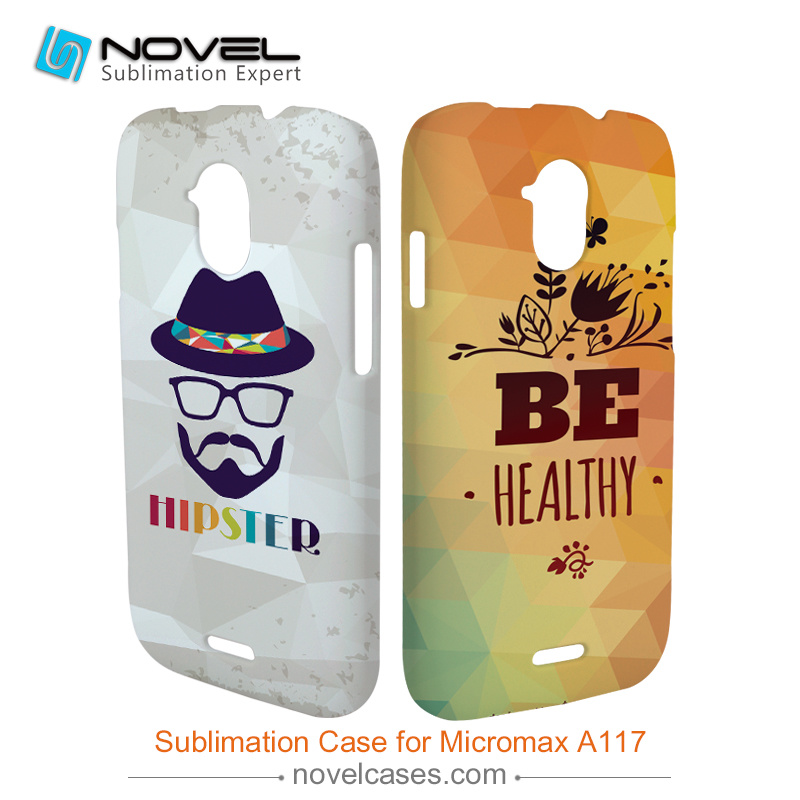 New 3D Sublimation Mobile Phone Cover for Micromax A117