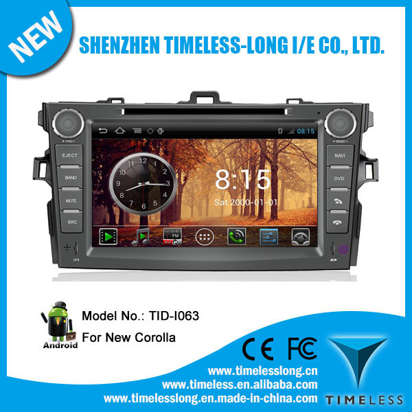 2DIN Car DVD Player for Toyota Corolla New (andriod 4.0)