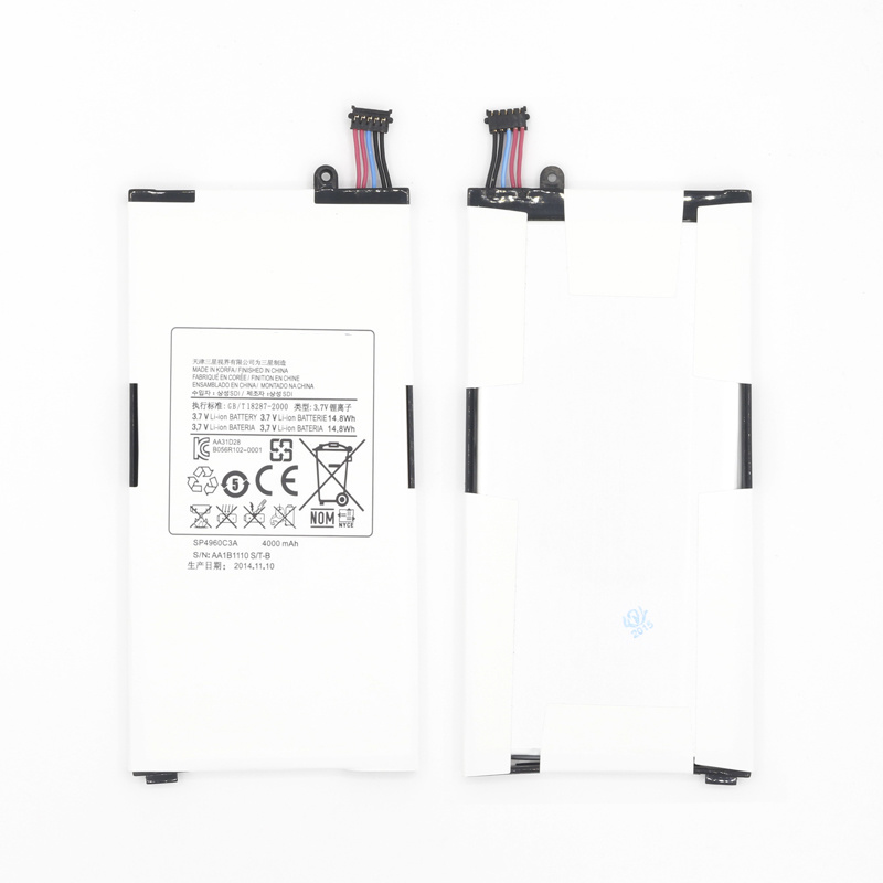 4000mAh 3.7V 14.8wh Battery for Samsung Tab P1000 Sp4960c3a