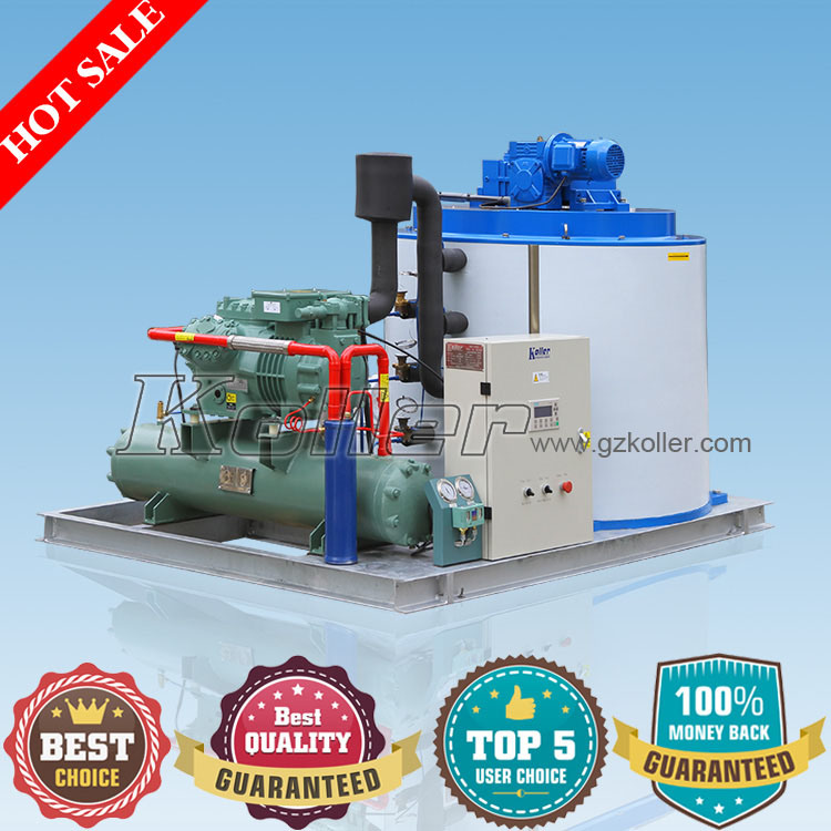 10tons Flake Ice Maker Machine for Fishery From China Koller