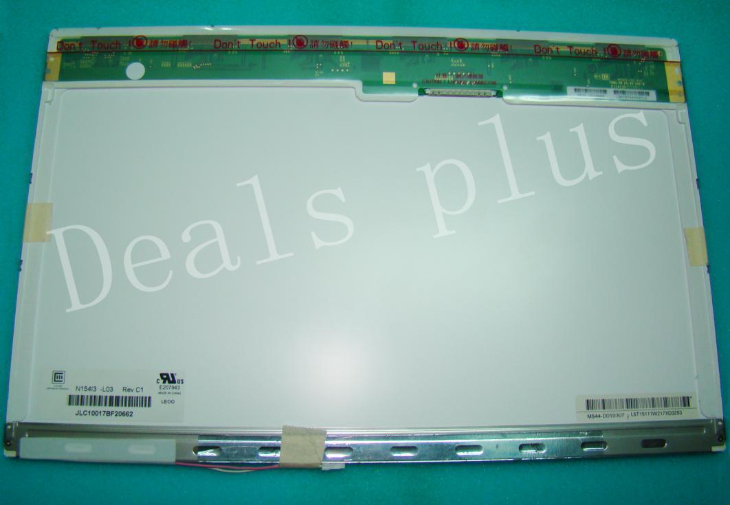 Brand New Laptop LCD Panel 15.4'' WXGA GLOSSY N154I3-L03 Glossy