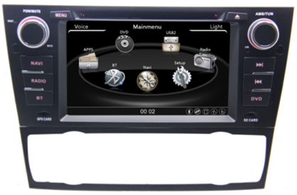 Zestech OEM Auto Manual 2 DIN Touch Screen Car DVD for BMW E90 E91 E92 E93 DVD GPS with Radio Audio Navigation System Autoparts