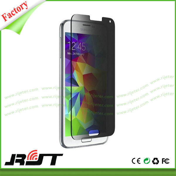 9h Privacy Screen Protector for Samsung S5 Tempered Glass for Smart Phone (RJT-C2004)
