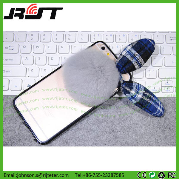 Cute Rabbit Ear Cellphone Cover, Mobile Phone Cover for iPhone
