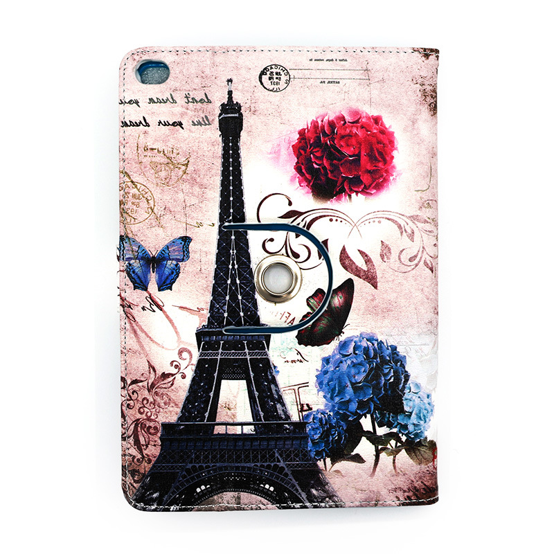 Eiffel Tower Leather Case Tablet Case for iPad 2/3/5/6
