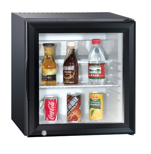 Countertop Locking Mini Display Cooler Glass Door Refrigerator Freezer Xc-28