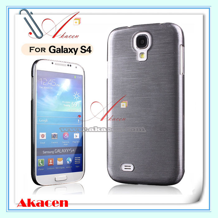Brushed Plastic Mobile Phone Covers for Samsung Galaxy S4 I9500 I9502 I9505