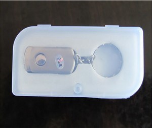 Popular Metal USB Flash Drive with Plastic Box