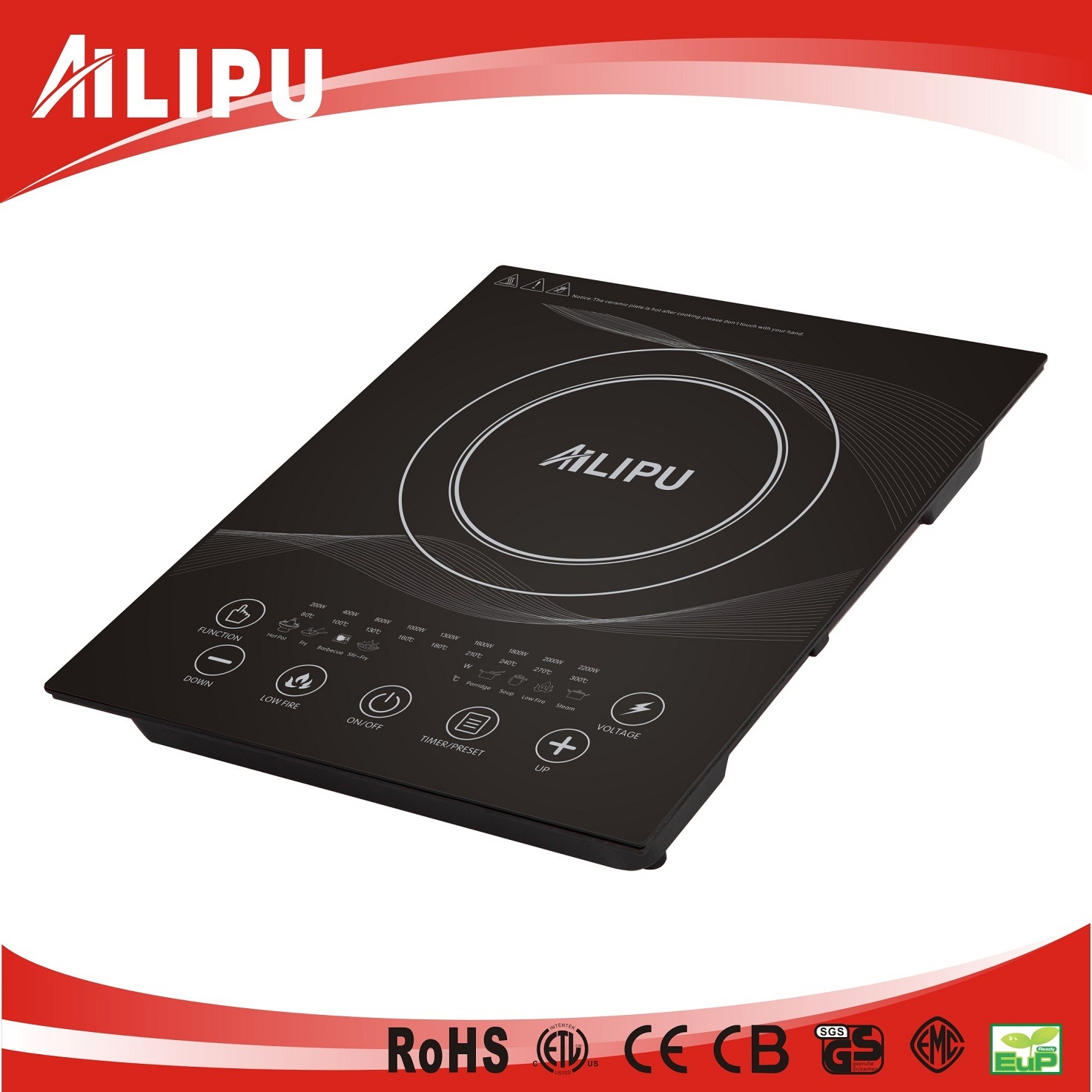 2015 Home Appliance, Kitchenware, Induction Heater, Stove, Kitchen Plate (SM-A10)