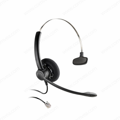 Monaural Call Center Telephone Headset with Mic