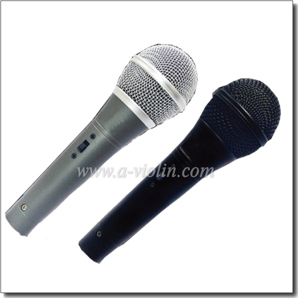 4 Meter Cable Length Moving-Coil Uni-Directivity Metal Professional Wired Microphone (AL-RY2500)