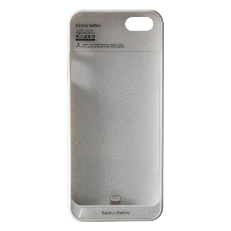 2800mAh Rechargable External Battery Case for iPhone5