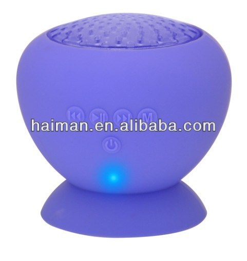Wireless Bluetooth Speaker for iPhone/Audio Suction Cup Speaker