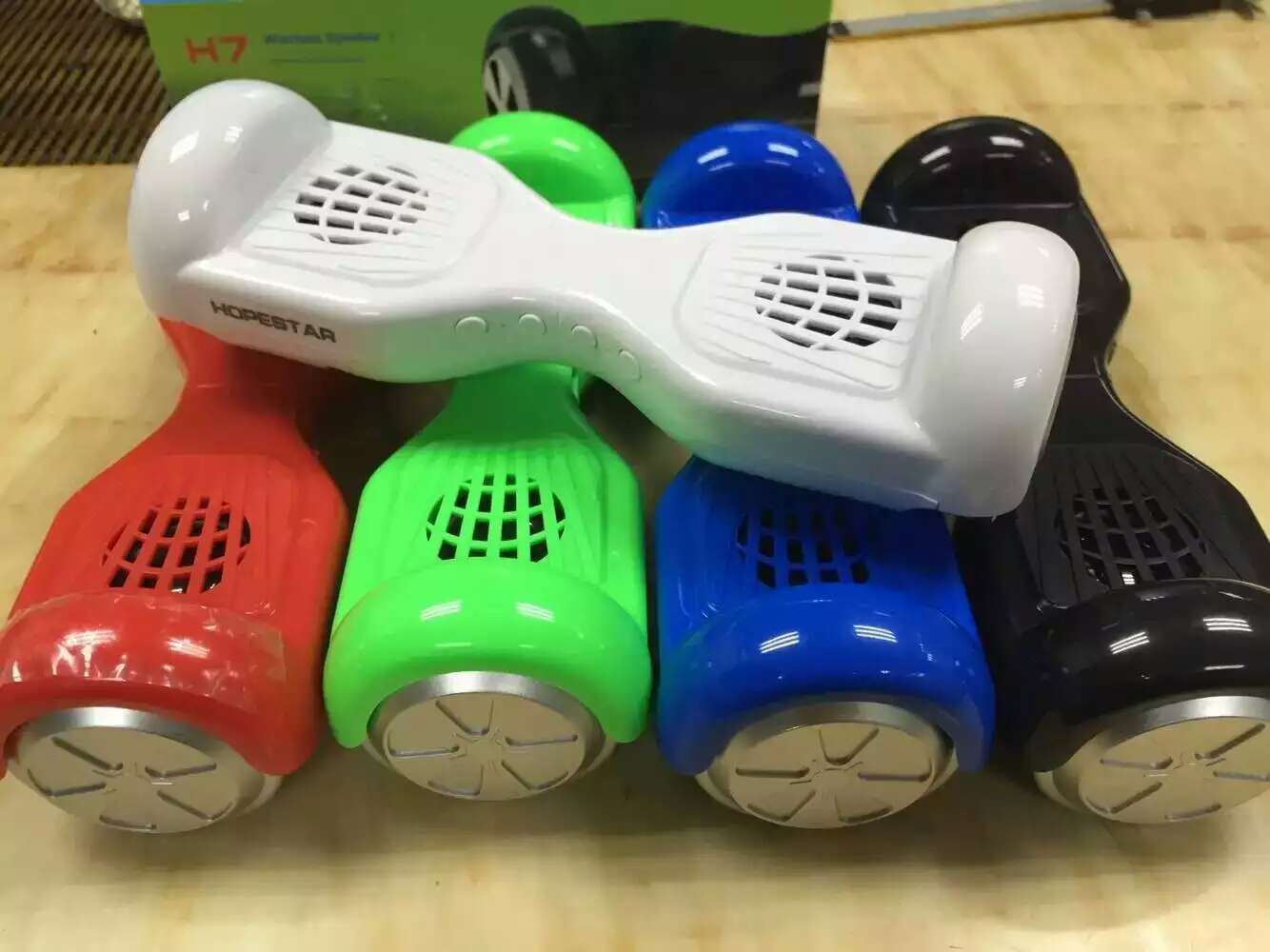 Bluetooth Speaker with Balance Scooter Shape