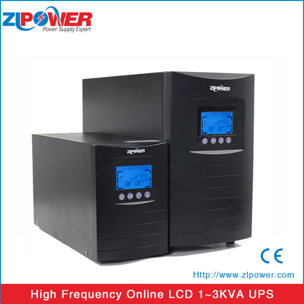 High Frequency Online UPS, LCD Display, 1kVA~3ka