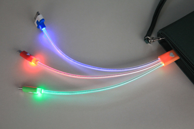 LED Charging Cable for iPhone 5 Lightning