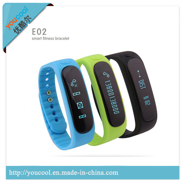 Silicone USB Watch Bluetooth Smart Bracelet E02