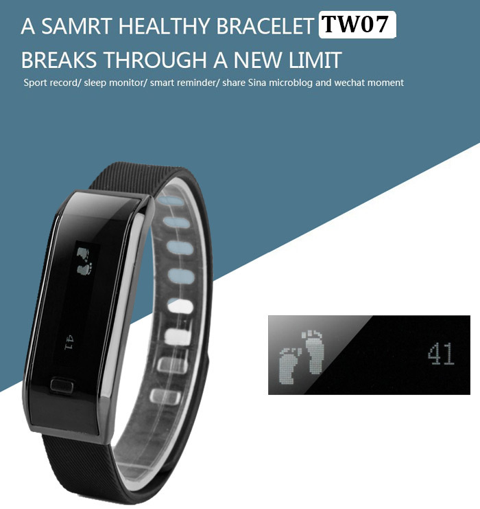 Muilt-Function Fashion Bluetooth Health Smart Bracelet