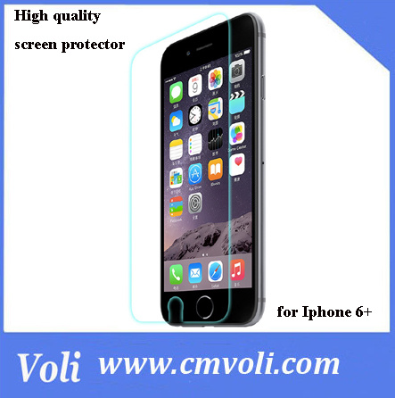 9h High Quality Screen Protector Tempered Glass for iPhone 6 Plus