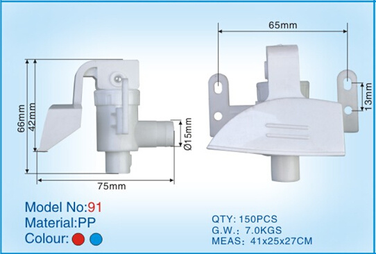 Salable Special Plastic Tap for Water Dispenser