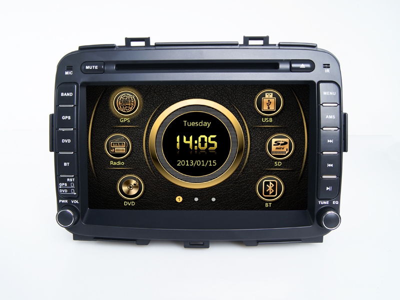 DVD Auto Player Autoradio Car Multimedia for KIA Carens (AST-8075)