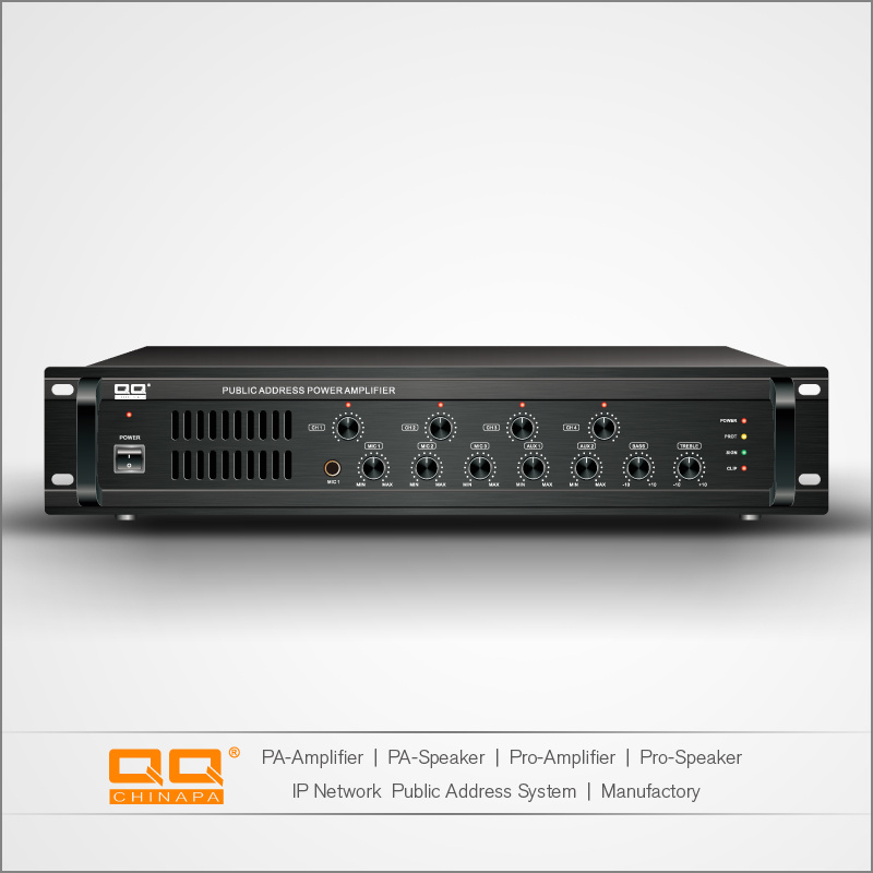4- Zones PA System Stereo Mixing Amplifier