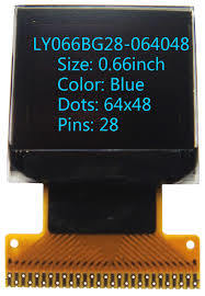 0.66 Small OLED Display 64X48