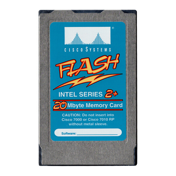 20MB Memory Card Intel Series 2+ Cisco PCMCIA Card