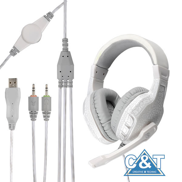 Over-Ear Stereo Gaming Headphones Headset Earphone
