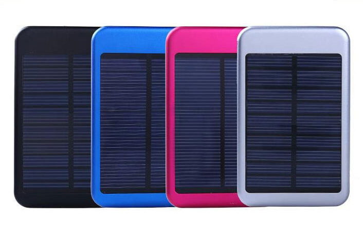 5000mAh Portable Solar Charger Battery with Full Capacity