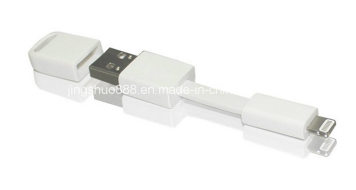 Colorful USB Round Cable for iPhone5 (CA-UL-013)