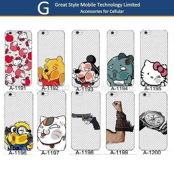 High Quality Color Drawing Back Cover for iPhone