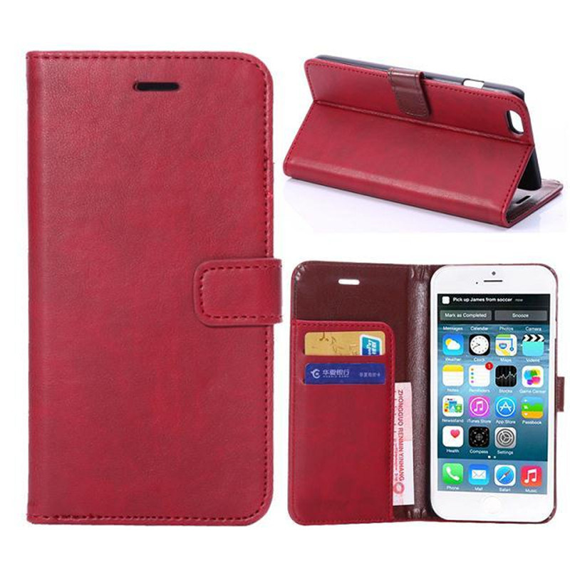 Hot Selling Mobile Cell Leather Phone Case for iPhone 6